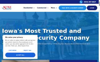 Astra Security website