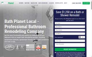 Bath Planet of Central Iowa website