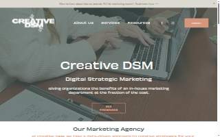 Creative DSM Marketing Agency website