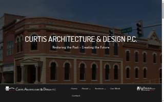 Curtis Architecture & Design P.C. website
