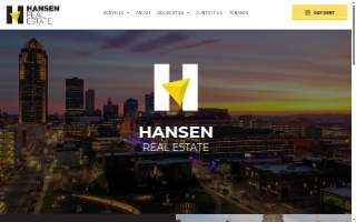Hansen Real Estate Services, Inc. website