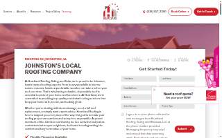 Heartland Roofing, Siding, and Solar website