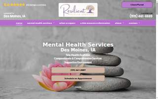Resilient Health Services website