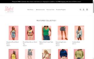 Styled. by JJ Boutique website
