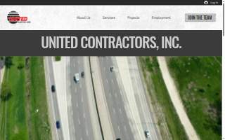United Contractors website