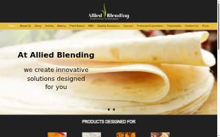 Allied Blending website