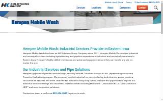 Hempen Mobile Wash, Inc. website