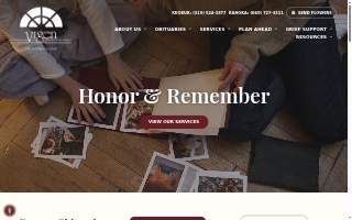 Vigen Memorial Home and Crematory website