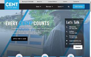 CENT Credit Union - Le Mars website