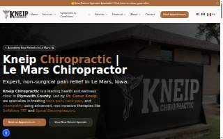 Kneip Chiropractic - Chiropractor website