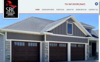 SRC Doors website