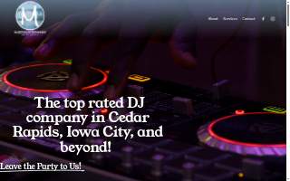 Cedar Rapids Disc Jockeys website