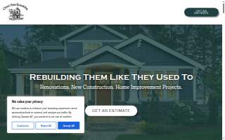 Classic Home Remodeling website