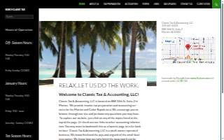 Classic Tax & Accounting, LLC website