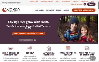Corda Credit Union of Marion website
