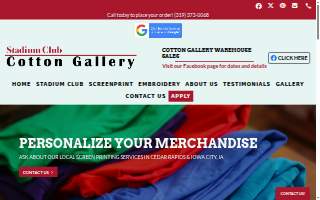 Cotton Gallery website