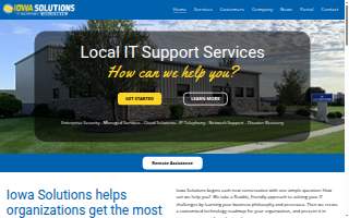 Iowa Solutions website