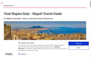 Naples Restaurant & Pizza website