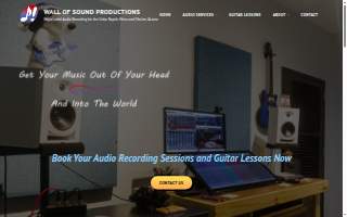 Wall of Sound Productions website