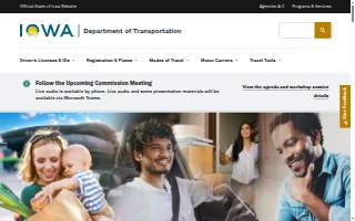 Iowa Department of Health and Human Services website