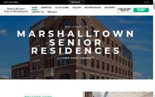 Marshalltown Senior Residence website