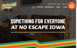 No Escape Iowa of Marshalltown website