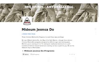 Rhino Martial Arts website