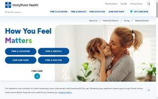 UnityPoint Clinic Orthopedics - Fort Dodge website