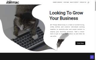 All Things Advertising website