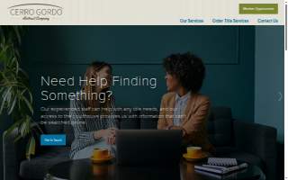 Cerro Gordo Abstract Co website