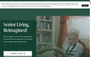 Country Meadow Place website