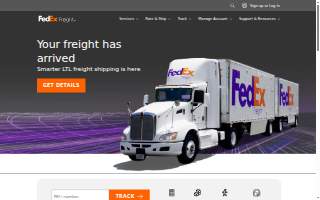 FedEx Freight of Mason City website