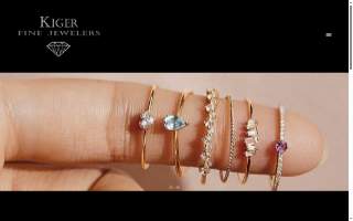 Kiger Fine Jewelers website