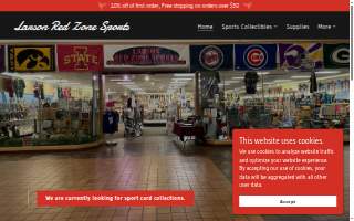 Larson Red Zone Sports website