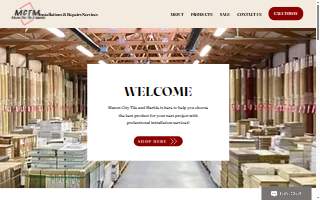 Mason City Tile & Marble website