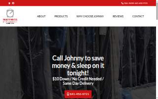 Mattress by Appointment North Iowa website