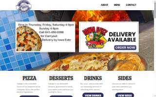 Pipe Dream Pizza website