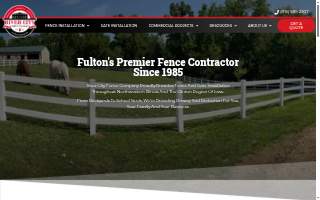River City Fence Company website