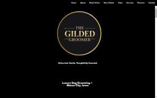 The Gilded Groomer website