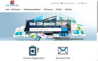 Acr Marketing website