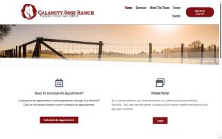 Calamity Rose Ranch website