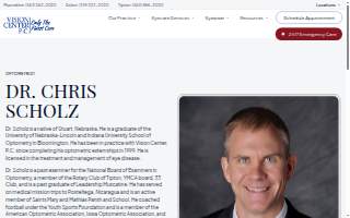 Chris M. Scholz, OD website