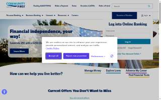 Community Bank & Trust website