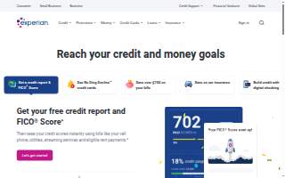 Credit Bureau Mortgage Services website