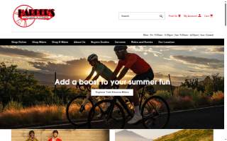 Harper's Cycling & Fitness website