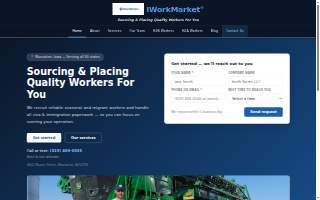 iWorkMarket website