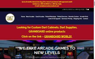 Land of Oz Arcades website