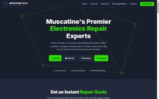 Muscatine Tech website