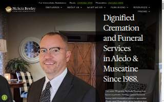 Nichols Bewley Funeral Home & Cremation Services - Muscatine website