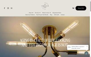 ProSkin Aesthetic & Wellness Clinic website